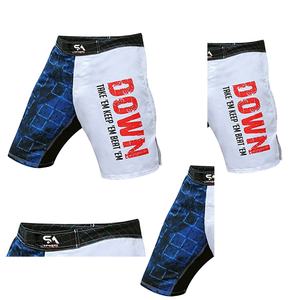 Vente en Gros de Shorts d'Entraînement MMA Grandes Tailles pour Homme Shorts de Fitness Extensibles de Marque Privée au Design Personnalisé - Product Image 5