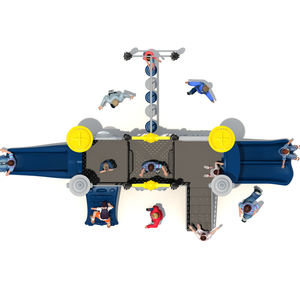 ชุดสไลด์อเนกประสงค์สำหรับเด็กอุปกรณ์สนามเด็กเล่นสวนกลางแจ้งขนาดใหญ่ปรับแต่งได้ตามต้องการ - Product Image 6