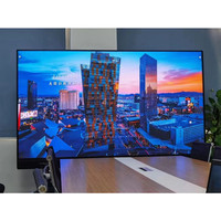 Écran LED d'intérieur 55 pouces 16:9, écran d'affichage LED 600*337.5mm P1.25 P1.56 GOB, mur vidéo LED