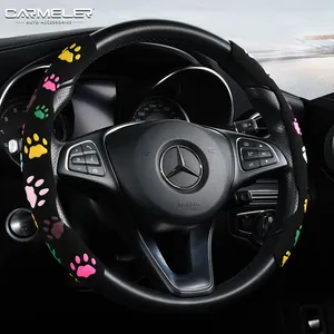 Popular Cute Wear-resistant Steering Wheel Cover-Deluxe Floral Car Decor Anti-Slip fashion gifts for women