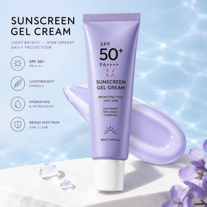 <span class=keywords><strong>Crema</strong></span> Solare Idratante Viola Personalizzata SPF <span class=keywords><strong>50</strong></span> ad Ampio Spettro UV, Non Unta, per <span class=keywords><strong>Protezione</strong></span> Solare <span class=keywords><strong>Viso</strong></span> e Corpo all'Aperto - Product Image 1