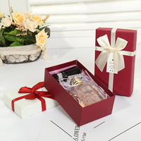 Boîte d'emballage cosmétique rectangulaire mini haut de gamme recyclable pour gloss à lèvres, flacon en verre, parfum, avec logo personnalisé