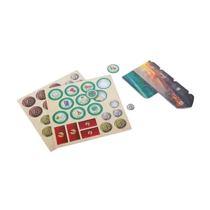 Оптовая продажа, настольные игры на заказ, настольная игра с принтом, круглая настольная игра, набор для детей - Product Image 3