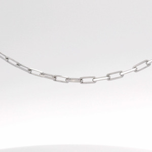 Collar de cadena gruesa de platino Pt950 blanco texturizado, resistente y duradero, para hombre, joyería masculina de platino sólido. - Product Image 2