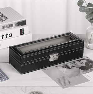 Boîte de rangement pour montres en cuir sur mesure, boîte de présentation pour montres-bracelets, étui à montres détachable, boîte de présentation pour montres-bracelets - Product Image 6