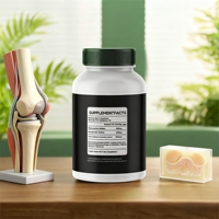 Dismok OEM Glucosamine Chondroïtine Capsules de soutien articulaire et de santé osseuse pour adultes - Amélioration de la densité osseuse 120 capsules/flacon