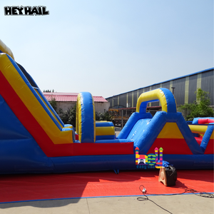 Pista <span class=keywords><strong>de</strong></span> Obstáculos Inflable Grande <span class=keywords><strong>de</strong></span> Fábrica, Juegos Inflables <span class=keywords><strong>de</strong></span> <span class=keywords><strong>Cambio</strong></span> <span class=keywords><strong>de</strong></span> Ropa, Castillo Inflable con Obstáculos y Tobogán - Product Image 4
