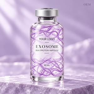 Collection d'ampoules à la protéine de soie, essence de soin du visage 30ml, OEM ODM, étiquette privée, emballage personnalisé, vente en gros, soins de la peau - Product Image 3