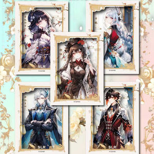 Nouveau <span class=keywords><strong>Genshin</strong></span> Impact déesse histoire Collection cartes Anime fille <span class=keywords><strong>Tcg</strong></span> jeu carte enfant enfants Table jouets pour famille cadeau d'anniversaire - Product Image 3