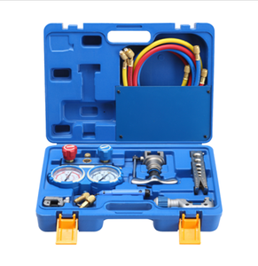 Juego de Herramientas de Refrigeración VTB-5B-II: Manómetro para Refrigerante R410a, Expansor de Tubos, Herramienta de Abocardado y Cortador de Tubos - Product Image 2