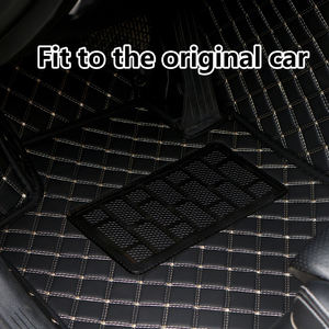 Alfombrilla de coche personalizada para volante a la izquierda, impermeable, duradera, para VW Volkswagen <span class=keywords><strong>Golf</strong></span> Mk4 1J TDI <span class=keywords><strong>1998</strong></span>~2006 - Product Image 6