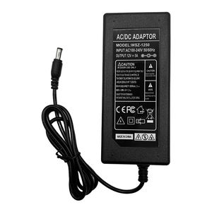 <span class=keywords><strong>AC</strong></span>/<span class=keywords><strong>DC</strong></span> <span class=keywords><strong>12V</strong></span> <span class=keywords><strong>5A</strong></span> 데스크탑 <span class=keywords><strong>DC</strong></span> 어댑터 LED 전원 공급 장치 100-240V 12 볼트 5Amp 어댑터 60w 전원 공급 장치 - Product Image 3