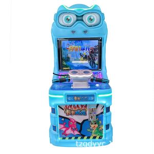 เครื่องเล่นเกมหยอดเหรียญคุณภาพสูงแบบขายส่ง รถโยกไฟฟ้าพร้อมจอยสติ๊กบังคับการบิน - Product Image 2