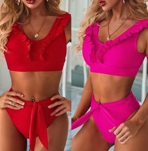 Bán Buôn Đồ Bơi Sexy Cô Gái Trẻ Hấp Dẫn Mở Trong Suốt Mô Hình Áo Tắm Phụ Nữ Sexy Teen Bikini - Product Image 4
