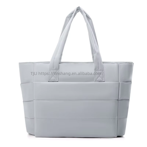 Daily Use Travel Work Beach Gym Shopping Fluffy Casual <b>Shoulder</b> Bag Quilted Fluffy Women's Handbag Tanjing - Product Image 6
