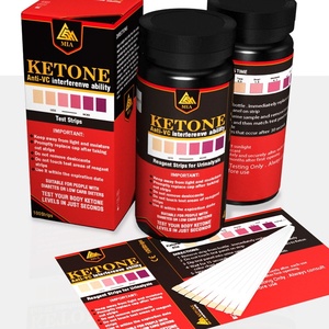 Nước tiểu kiểm tra Dải Nhà Phòng khám y tế tập thể dục lipolysis kiểm tra giấy Ketone cơ thể phát hiện cho chất béo mất qua biên giới cho phòng thí nghiệm sử dụng - Product Image 5