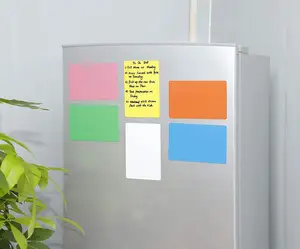 Etichetta adesiva magnetica per lavagna personalizzata piccola lavagna magnetica targhette con nome magnete per frigorifero
