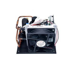 12V 24V Mini tủ lạnh ngưng tụ đơn vị làm mát với thu nhỏ máy nén lạnh - Product Image 2