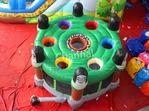 Ngoài trời Inflatable whacle một nốt ruồi khu vực bouncy nhảy người lớn Inflatable tương tác trò chơi thể thao lớn Inflatable trò chơi thể thao - Product Image 2