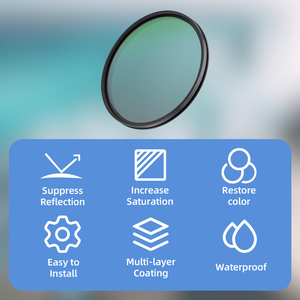 Filtre polarisant CPL Protection d'objectif Accessoires pour appareil photo pour la photographie - Product Image 2