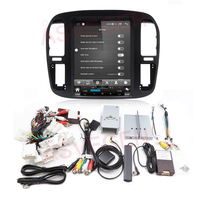 12,1-Zoll Android 13.0 Autoradio-Haupteinheit Multimedia für Toyota Land Cruiser 100 Serie 1998-2002 Auto-Audio-Stereoanlage Kabelloses Carplay