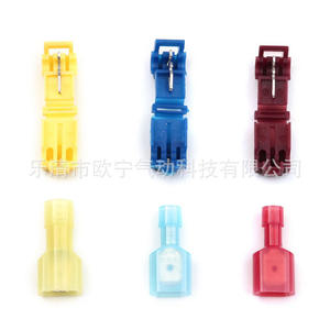 Connecteurs de fils de type T Ant Clip 0,5-6 mm², bornes à sertir de style européen, en plastique rouge, bleu, jaune, transparent, 60 pièces emballées - Product Image 5