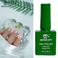 Vernis Gel UV en Gros OEM Marque Privée 15ml Non Toxique Écologique Longue Durée Designer Français Usage Professionnel Nail Art