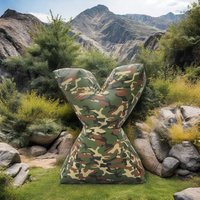 Haute qualité Speedball CS Jeu Paint ball Obstacles Camouflage Bunkers de paintball gonflables pour la construction d'équipe