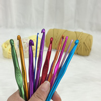Kit de Crochets en Aluminium Coloré en Gros pour Couture, Tricot et Accessoires de Fil