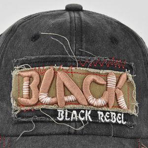 Venta al por mayor de algodón vintage papá sombrero desgastado vintage deporte gorras de béisbol lavado 3D bordado gorras de béisbol - Product Image 6