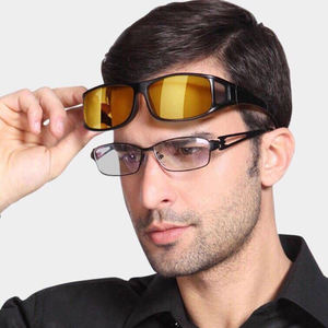 <span class=keywords><strong>Lunettes</strong></span> de soleil polarisées anti-reflet UV400 à porter par-dessus des <span class=keywords><strong>lunettes</strong></span> de vue, pour la conduite de jour et de nuit, <span class=keywords><strong>lunettes</strong></span> de vision nocturne - Product Image 2