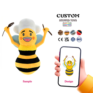 Giocattoli di Peluche Personalizzati, Adorabile Bambola Mostro Viola alla Moda, Personalizzata per Bambini Come Compagna <span class=keywords><strong>da</strong></span> Letto - Product Image 3