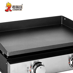 Barbecue à gaz portable de table pour jardin extérieur Steak <span class=keywords><strong>Beefmaster</strong></span> 2 brûleurs Grill Teppanyaki - Product Image 6