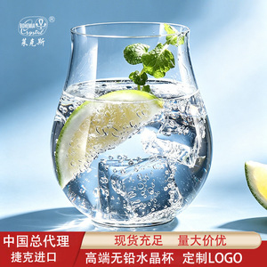 Lex Crystal Glass Beverage Cup 350Ml Transparent For Party Water Juice Drinkware - Product Image 5