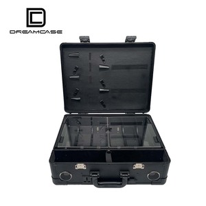 DreamCase-caja de tijeras de fábrica, maletín de estación de viaje con luces, Maleta de peluquero, venta al por mayor - Product Image 3