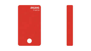 Feuille d'acétate rouge personnalisable Bridgevia, épaisseur 2,5 mm, longueur 1600 mm, largeur 700 mm, pour la fabrication de montures de lunettes de soleil et de lunettes de vue. - Product Image 2