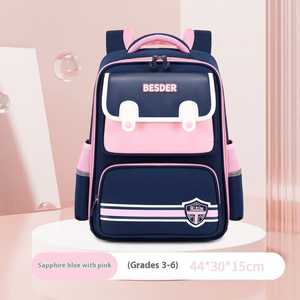 Custom Logo Oxford Cloth Large Capacity School <b>Backpacks</b> | OEM ODM Light Comfortable Primary Student Bags - Product Image 3