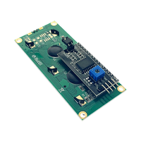 1602A 5V Blau-Gelbgrüner Bildschirm mit IIC/I2C Weißer Code Schwarzlicht 16x2 TFT-Monitor-Modul LCD1602-Modul mit I2C auf Lager