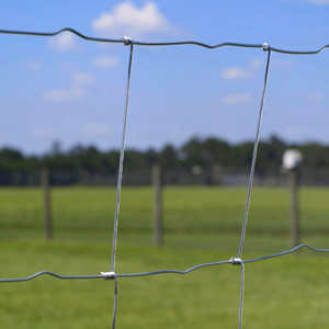 Cerca de alambre rural de alta resistencia de calibre pesado, VALLA DE CAMPO fuertemente galvanizada para ganado, valla de protección de animales de granja de ganado - Product Image 1