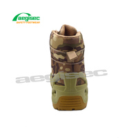 Bottes tactiques de sécurité camouflage résistantes aux perforations AEGISEC pour l'extérieur