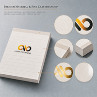 Bloc-notes d'hôtel A5/A6 personnalisé avec logo, bloc-notes de marque d'entreprise en gros pour les événements professionnels et les cadeaux promotionnels