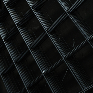 Grillage de construction noir plat et lisse, maille de base à force uniforme, pour pavage de sol et applications domestiques, grillage <span class=keywords><strong>soudé</strong></span> - Product Image 1