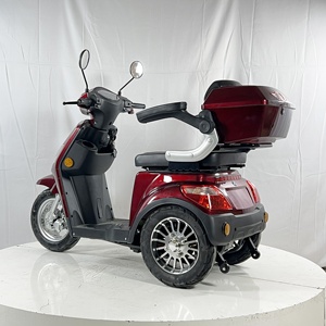 Electric <strong>Tricycle</strong> for Adults 3 Wheel Cargo Trike with Large Rear Basket Passenger Electric <strong>Bike</strong> for <strong>Seniors</strong> Daily Commuting - Product Image 3