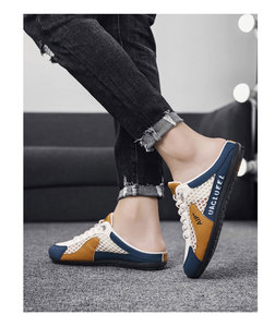 Scarpe Casual da uomo in Mesh traspirante Sneakers Casual Slip leggere da passeggio per esterni pantofole resistenti alla moda <span class=keywords><strong>facili</strong></span> da pulire - Product Image 5