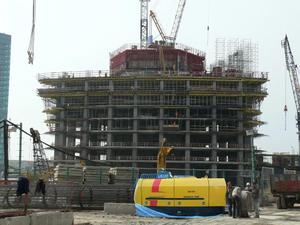 Pompe à béton montée sur remorque de marque supérieure 50m3/h HBT5008C-5S - Product Image 6