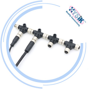 M12 NMEA2000 cavo maschio e femmina con contatti in ottone placcato oro - Product Image 5