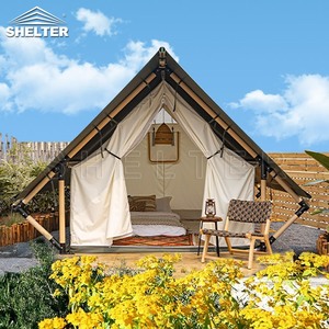 Waterproof Glamping <strong>Tents</strong> with Bathroom Outdoor <strong>Tent</strong> Luxury Canvas Safari <strong>Tent</strong> for Sales - Product Image 4