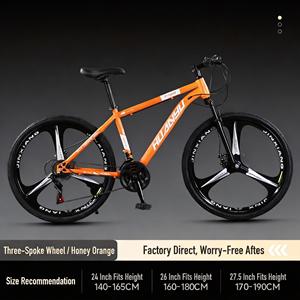 Bicicleta <span class=keywords><strong>de</strong></span> Carreras Personalizada <span class=keywords><strong>de</strong></span> Fábrica OEM/ODM, Cuadro <span class=keywords><strong>de</strong></span> Acero al Carbono, Freno <span class=keywords><strong>de</strong></span> Disco, Pedal Ordinario, Suspensión Completa, Venta al Por Mayor - Product Image 6