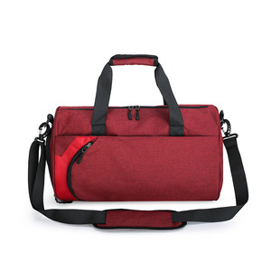 Gym Bag with Shoe Compartment Man Printed logo Yoga Bag Dry and Wet Separation Travel Exercise Duffel Bag Travel Men - Product Image 1