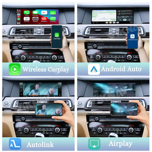 Linux için BMW 5 serisi F10/11/07/18 7 serisi F01/02/03/04 2009-2013 dekoder arayüz kutusu kablosuz Apple Carplay Android oto - Product Image 4